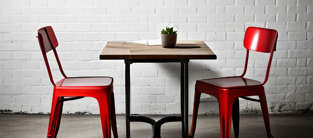 Industrial style metal dining room chair designs for an edgy look - Beautiful Homes