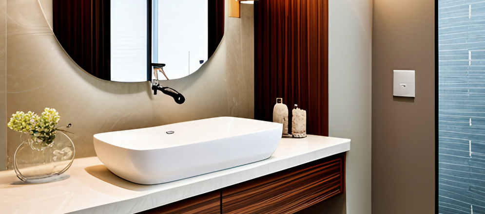 Seamless and cohesive looking Integrated Wash Basin Areas - Beautiful Homes