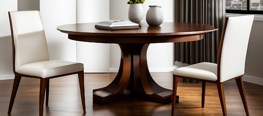 A unique Pedestal Table to enhance the look of your room - Beautiful Homes