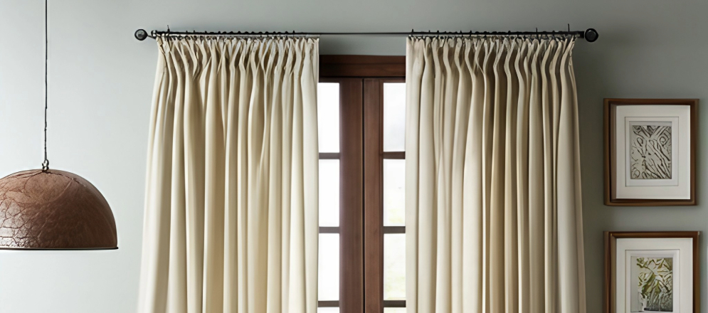 Casual Rod Pocket Curtains - Beautiful Homes