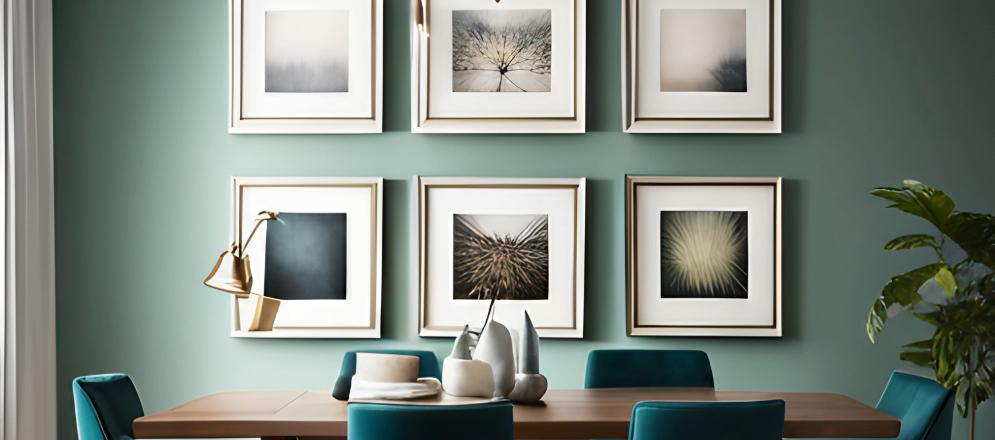 stylish wall artwork for your dining area - Beautiful Homes