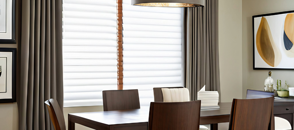 Airy and bright window side dining table - Beautiful Homes