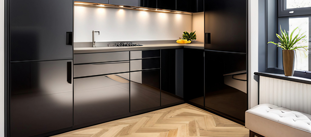 Custom metal cabinets - Beautiful Homes