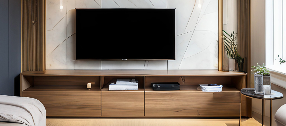 Wall fitted tv cabinet - Beautiful Homes