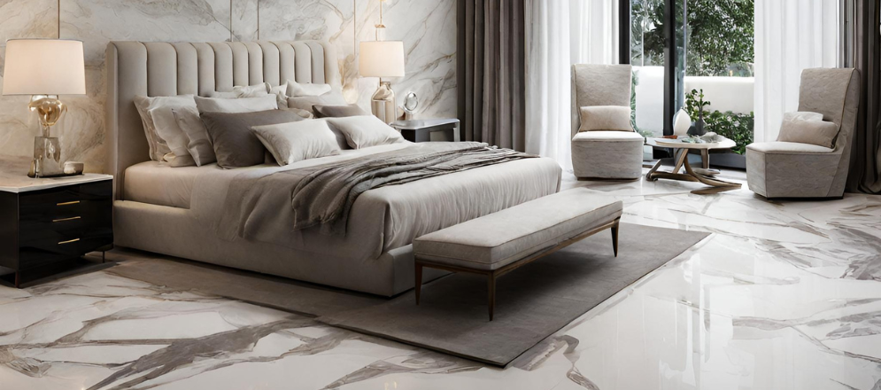 Simple marble bedroom floor ideas - Beautiful Homes