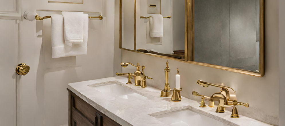 Brass bath faucet design for contemporary homes - Beautiful Homes