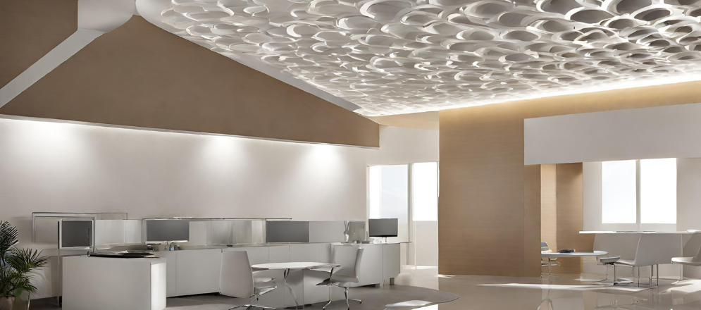 Fiber false ceiling material for home - Beautiful Homes