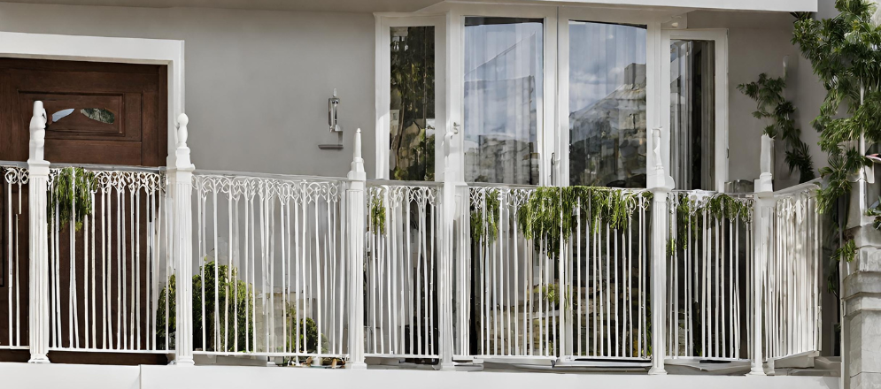 Contemporary fiberglass balcony railings - Beautiful Homes