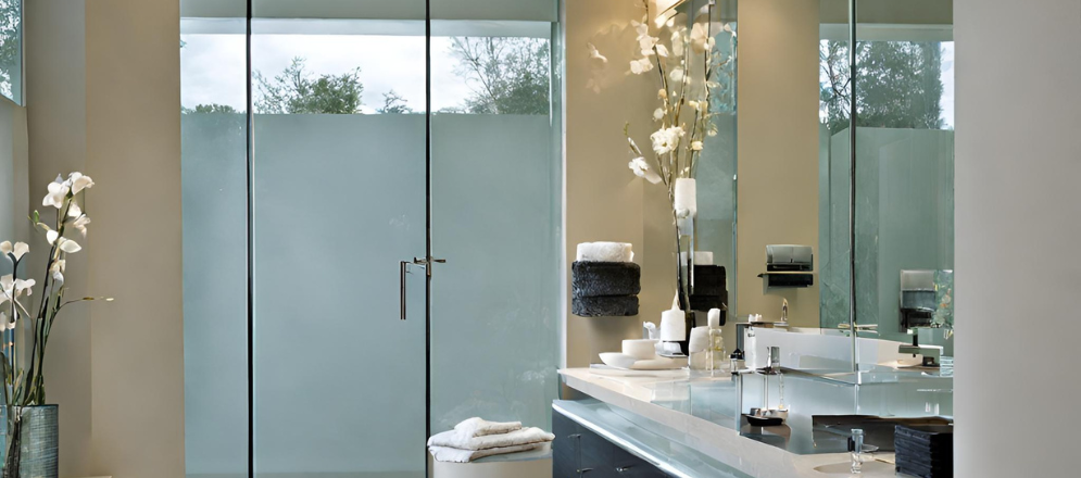 Glass for vanity unit designs - Beautiful Homes