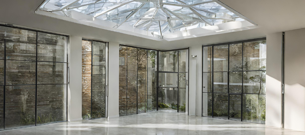 Glass ceiling material for home - Beautiful Homes