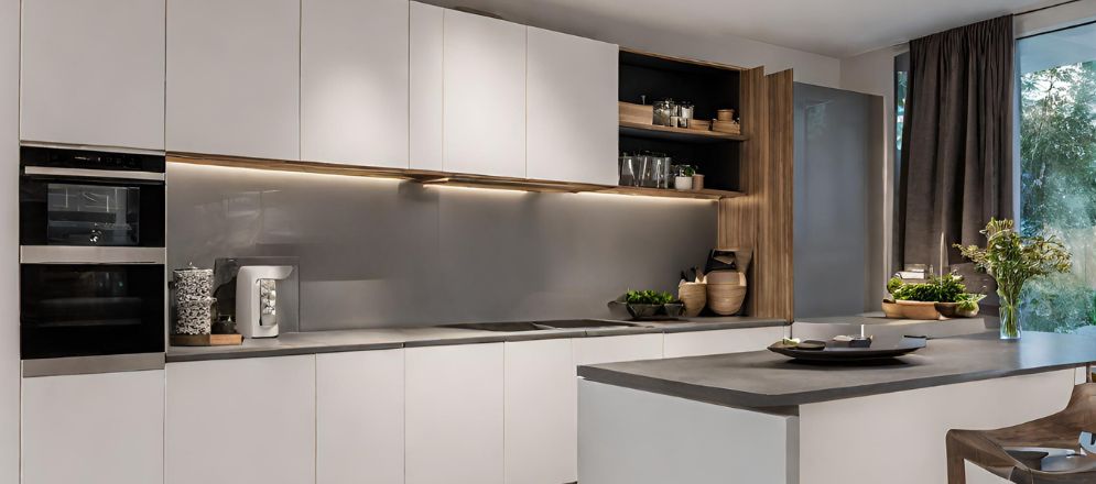 Simple MDF kitchen cupboard designs - Beautiful Homes