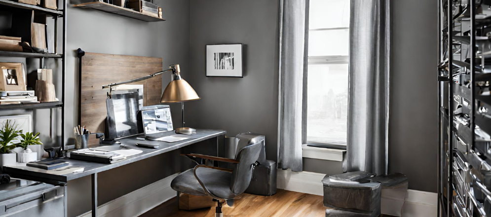 Contemporary designs for metal home office desk - Beautiful Homes