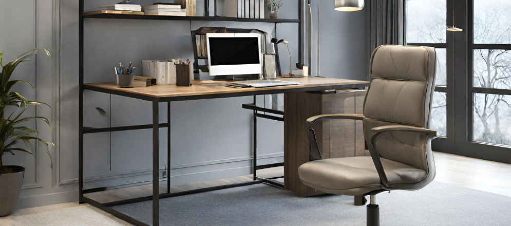 Contemporary metal study table for home - Beautiful Homes