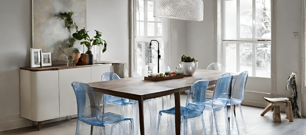 Contemporary plastic dining chairs design - Beautiful Homes