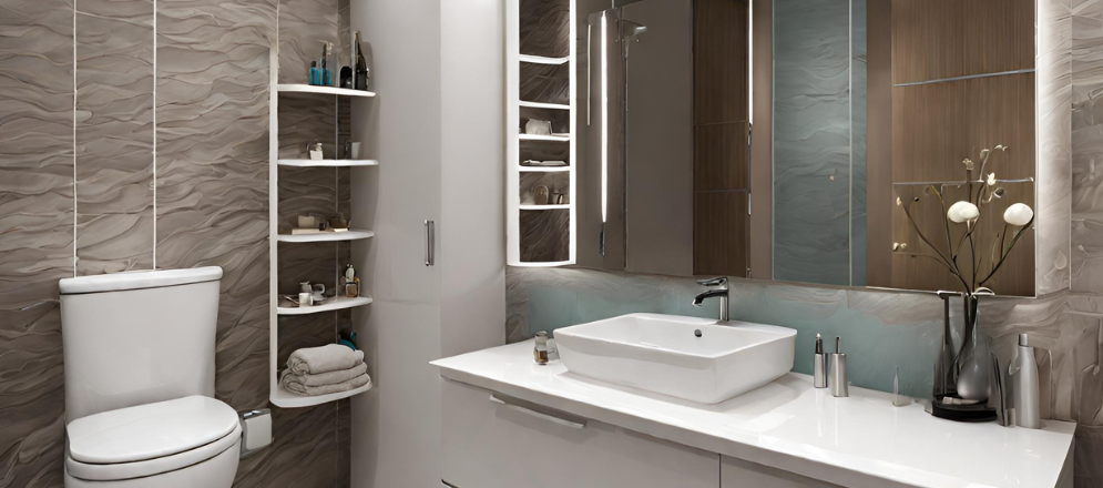 Contemporary PVC bathroom vanity design - Beautiful Homes