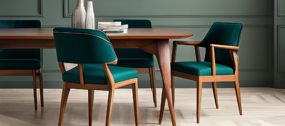 Contemporary upholstered dining chairs - Beautiful Homes