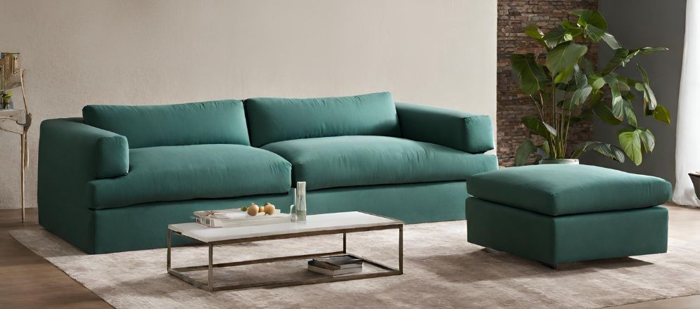 Simple living room leather upholstery sofas - Beautiful Homes