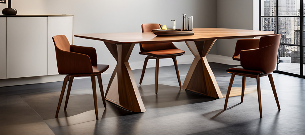 Veneer top dining table designs - Beautiful Homes