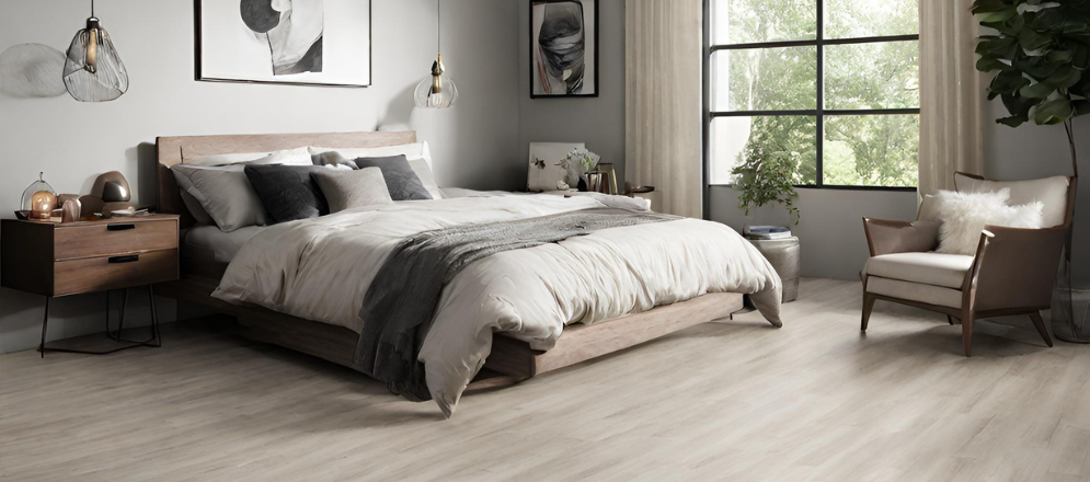 Simple vinyl flooring bedroom ideas - Beautiful Homes