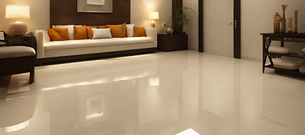 Contemporary vitrified tiles for pooja room - Beautiful Homes