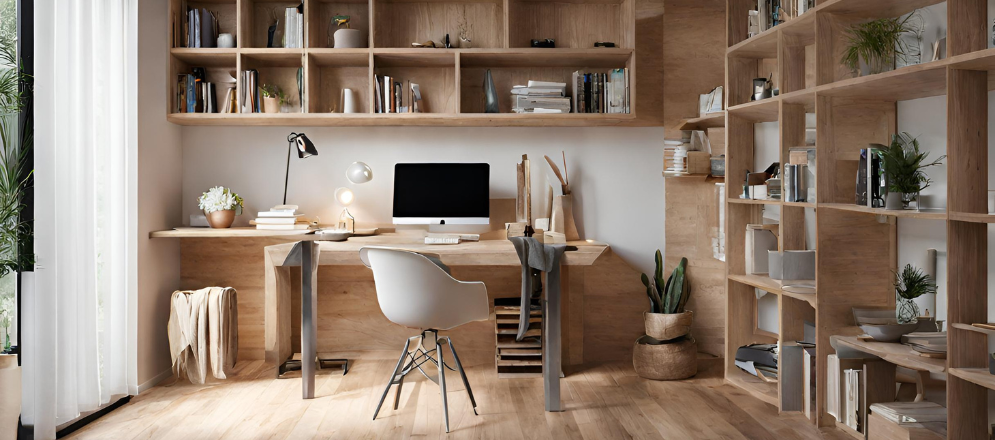 Contemporary wooden home office chair design - Beautiful Homes