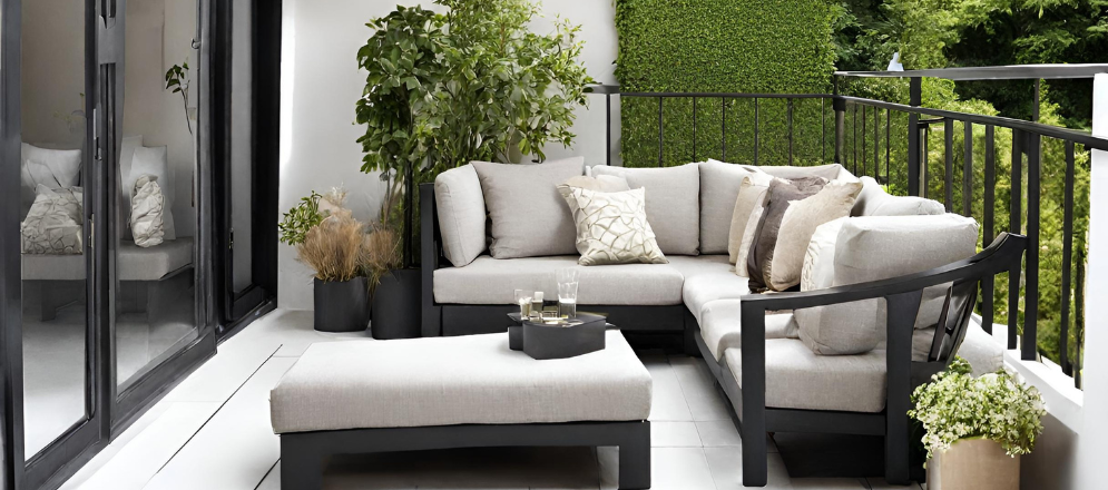 Wooden sofa designs for balcony - Beautiful Homes