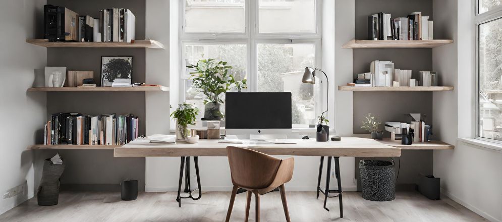 Home office bookshelf - Beautiful Homes