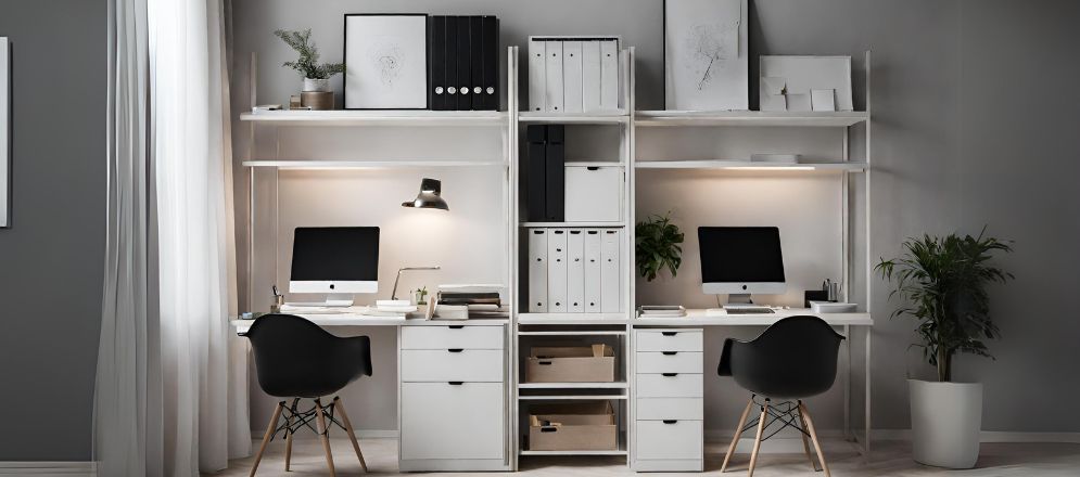 Home office desk with drawer - Beautiful Homes