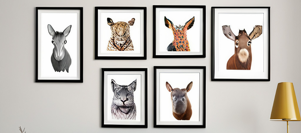 Animal Frames For Kids Room - Beautiful Homes