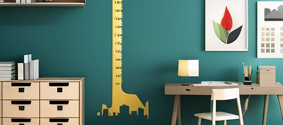 Kids Height Chart On Wall Sticker - Beautiful Homes