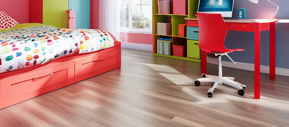 Kids Room Dark Brown Laminate Floor - Beautiful Homes