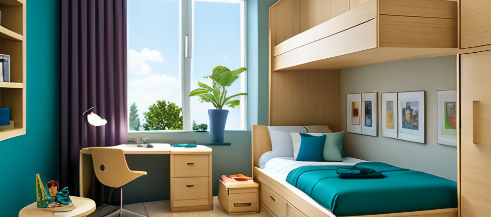 Smart Kids Room Storage - Beautiful Homes