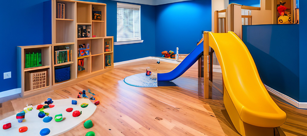 Kids Room With Park-Like Setup - Beautiful Homes