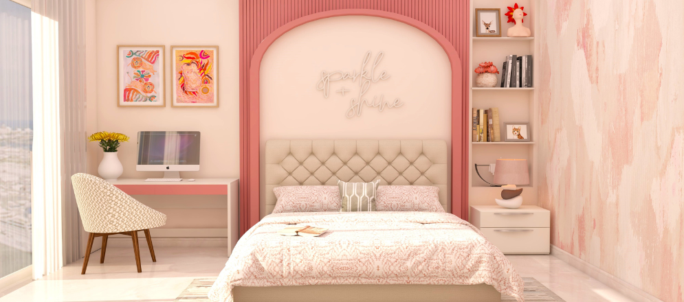 Soft Pink Kids Room - Beautiful Homes