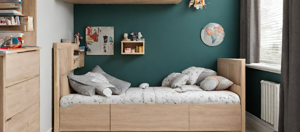 Cozy Single Bed Kids Room - Beautiful Homes