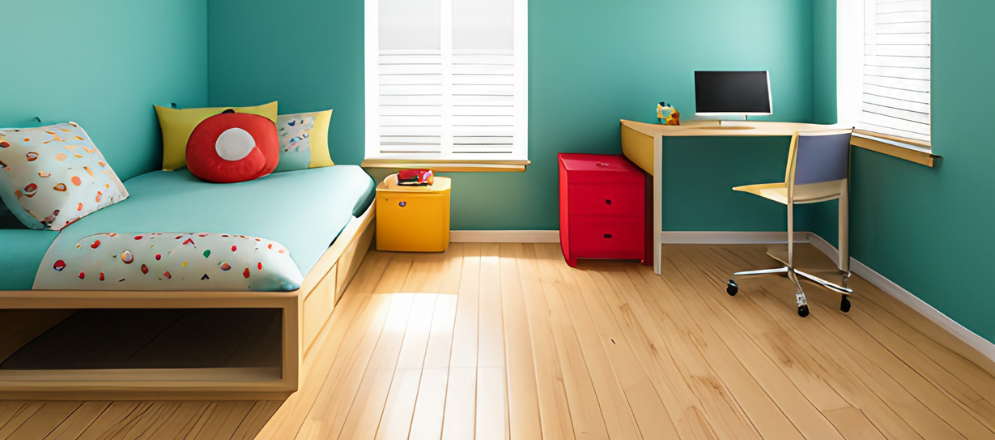 Spacious Colourful Kids Room - Beautiful Homes