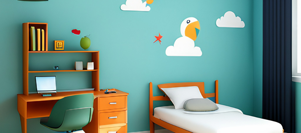 Kids Room Theme Based Wallpaper - Beautiful Homes
