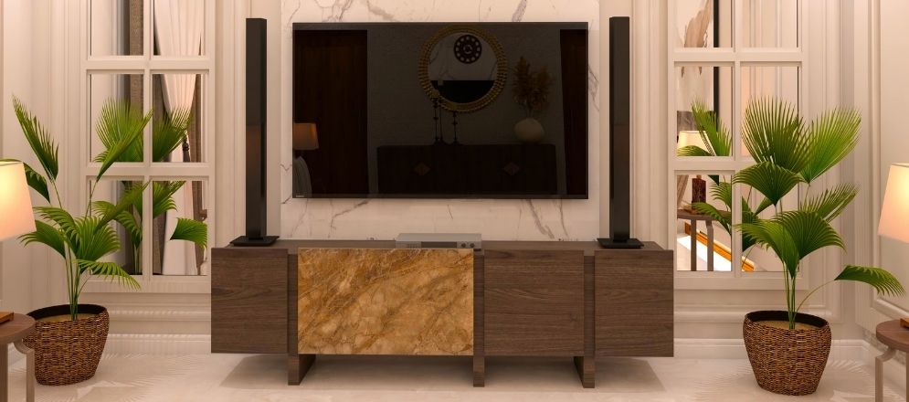 Chic tv unit design - Beautiful Homes