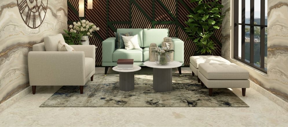 Living room flooring design - Beautiful Homes