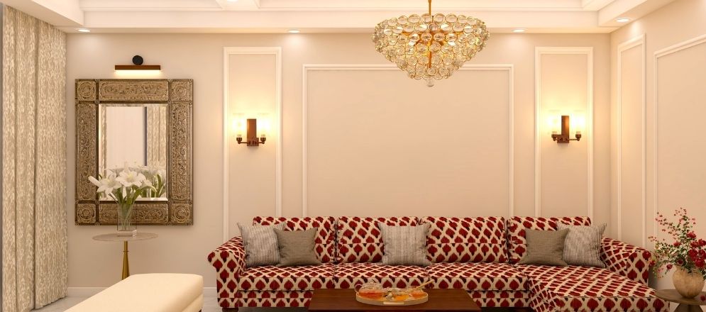 Living room wall mirror - Beautiful Homes