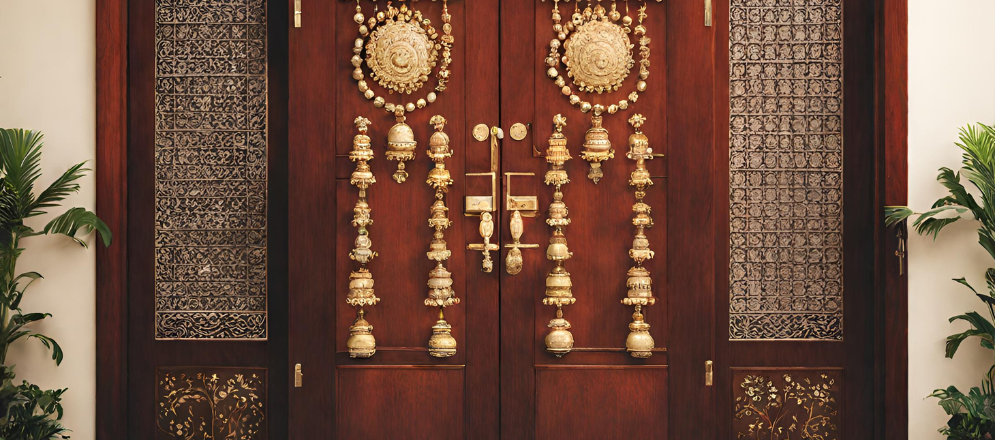 Door design for pooja room - Beautiful Homes