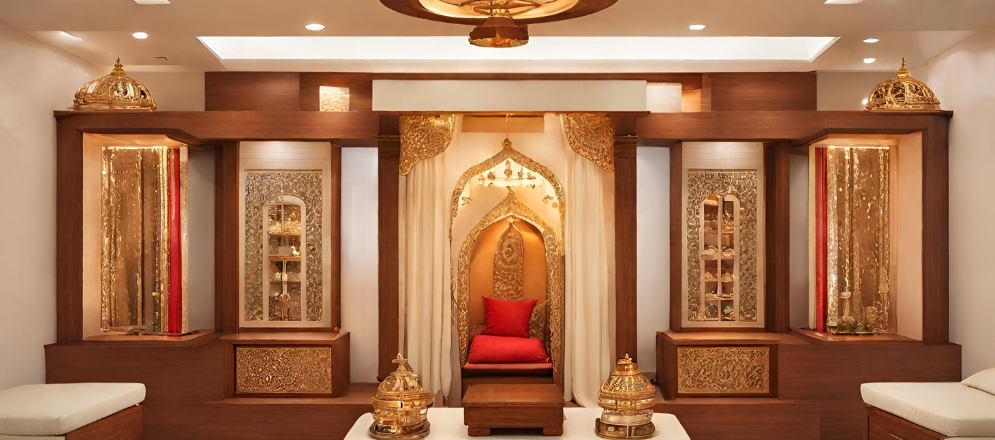 Exquisite pooja room design - Beautiful Homes