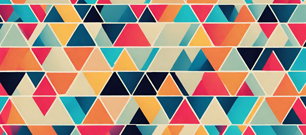 Geometric wallpaper for pooja room - Beautiful Homes