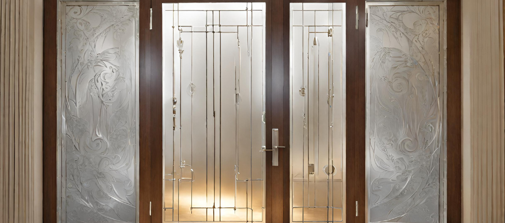Glass door design for pooja room - Beautiful Homes