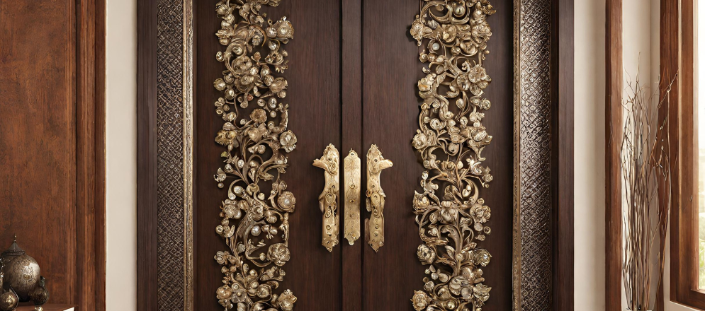 Metal door design for pooja room - Beautiful Homes