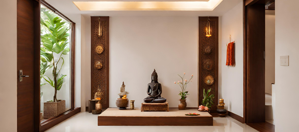 Minimalist pooja room design - Beautiful Homes