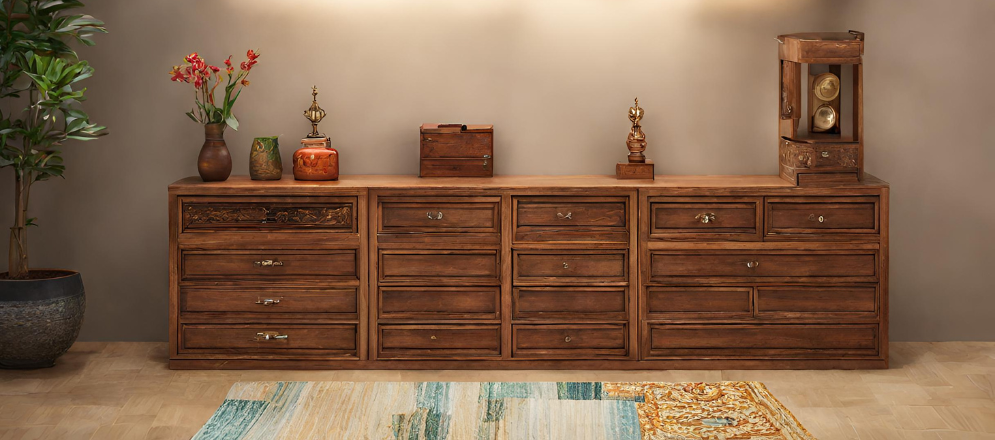 Storage drawers for pooja room - Beautiful Homes