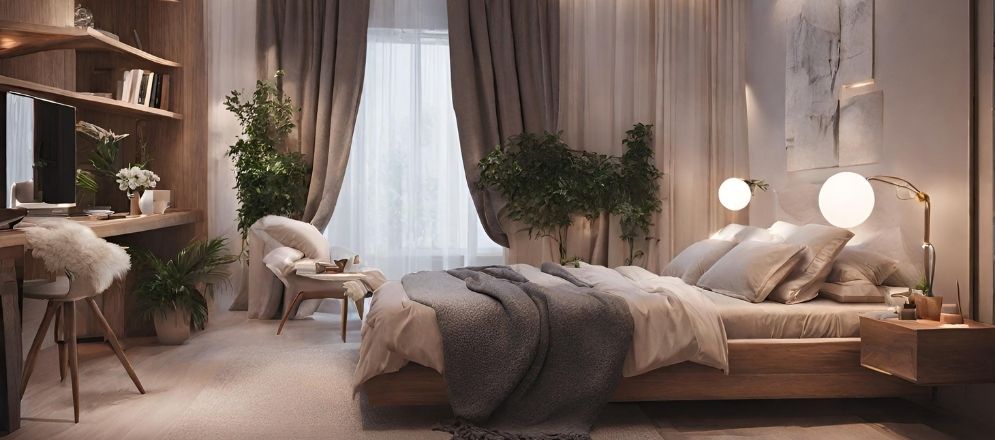 Neutral bedroom design - Beautiful Homes