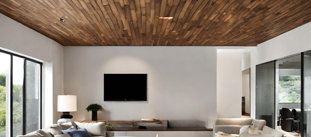 Wooden ceiling interior design - Beautiful Homes