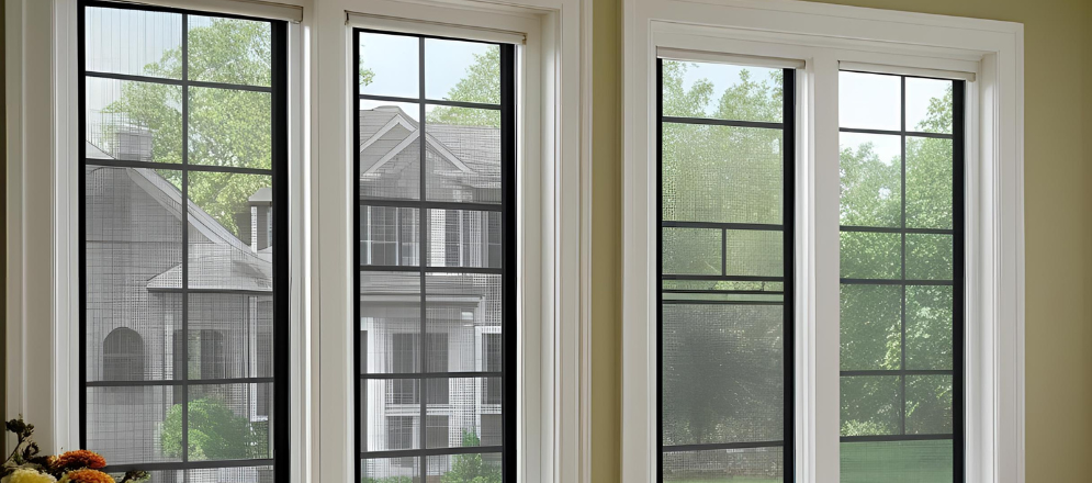 Window design with screens to enhance your home - Beautiful Homes